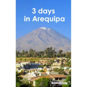 AREQUIPA 3 DAYS BASIC